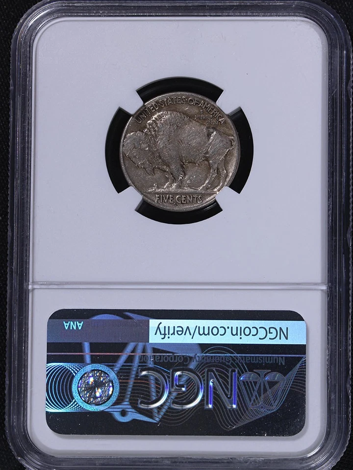 1923-S Buffalo Nickel NGC VF30 Superb Eye Appeal Strong Strike - Image 4 of 4