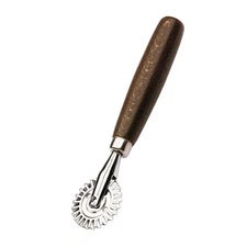 Tredoni 1.6" Pastry Wheel - Dough Stamp Cutter/Crimper, Pasta/Ravioli/Pie Mak...