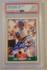 Ken Griffey Jr. 1989 Score #100T Signed Rookie Baseball Card PSA/DNA 10 Auto