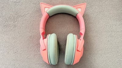 Razer Kraken Kitty V2 BT Drahtloses Bluetooth-RGB-Headset Kitty Ears Bluetooth 5
