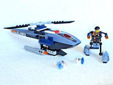 LEGO 4743 4742 Alpha Team Mission Deep Freeze Ice Blade Helikopter Chill Speeder