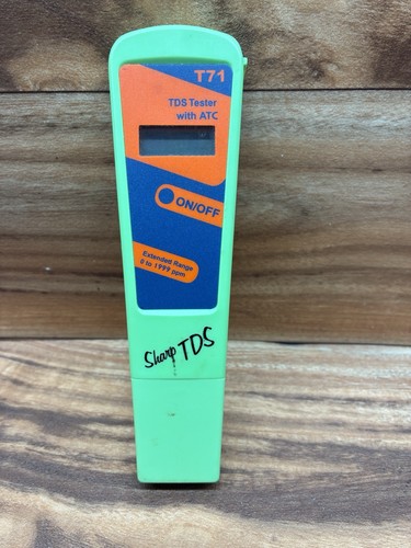 MILWAUKEE T71 Microprocessor TDS Tester with automatic temperature compensation