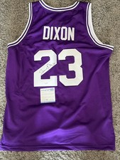 TEXAS CHRISTIAN HORNED FROGS JAMIE DIXON SIGNED AUTO JERSEY ACOA NOTRE DAME Rare