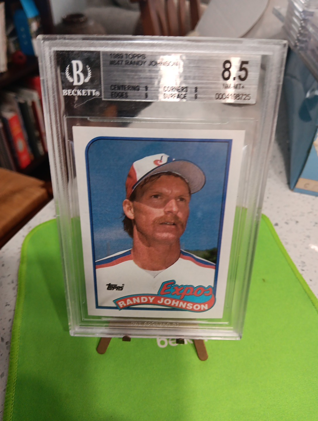 1989 Topps Randy Johnson #647