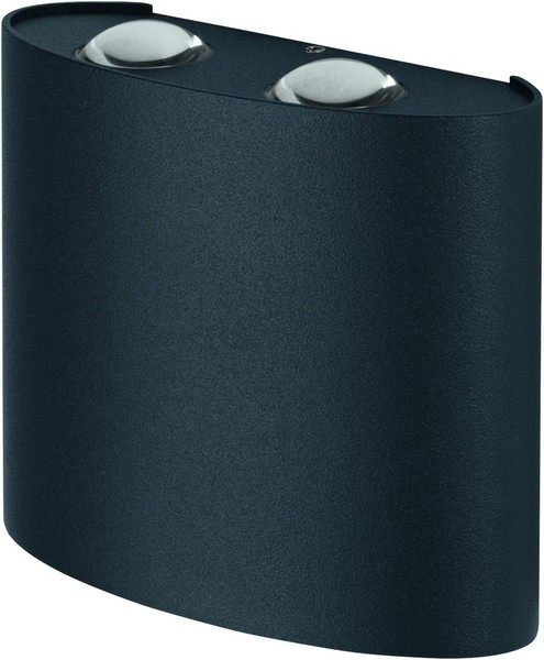 Ledvance Led Wand- + Deckenleuchte AußEn Endura Style Updown Aluminium Warmweiß-image