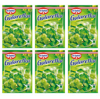 Dr. Oetker GöTterspeise Stachelbeere GrüN 6X 72G - Wackelpudding Dessert Pulver