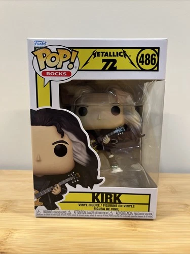 Funko POP! Rocks Metallica Kirk (72 Seasons) Vinyl Figure #486