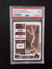 2023-24 Panini Contenders - Victor Wembanyama #11 Game Ticket Red (RC)