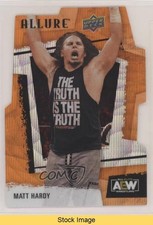 2022 Upper Deck Allure AEW Orange Slice Die-Cut Matt Hardy #72 READ gy2