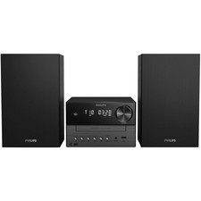 Philips TAM3505M2/12 Microanlage black, CD-Spieler System, UKW/DAB+, LED-Display