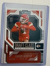 2024 Panini Contenders Draft Class Insert Xavier Worthy #6 Rookie Chiefs NFL