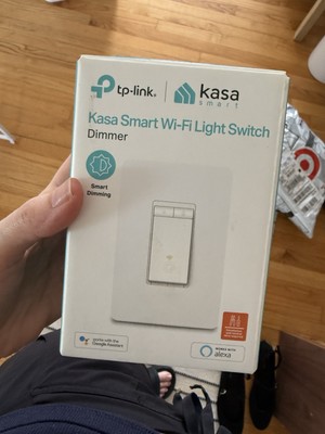 Kasa Smart Wi-Fi Dimmer Switch Kit V2.0 HS220