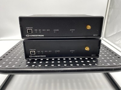LOT OF 2 Crestron MC3 3-Series Control System infiNET EX/ER Wireless Gateway