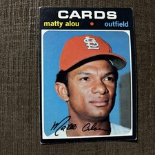 1971 Topps #720 Matty Alou   EXMT 🥶🥶🥶