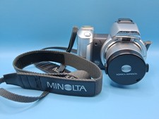 Konica Minolta DiMAGE Z1 3.2MP Digital Camera Silver w/Strap FOR PARTS ONLY