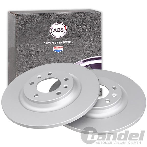 2X A.B.S. Bremsscheiben 290Mm Hinten Passend FüR CitroËN C5 Peugeot 407 508 607-image
