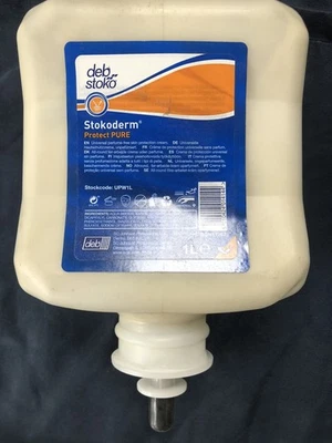 DEBSTOCKO Deb Stokoderm Protect PURE Barrier Cream 1 Litre Cartridge