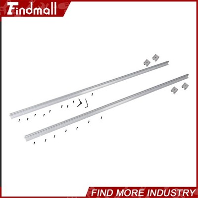 Findmall 2PCS SBR20 Linear Rail 1800mm w/4 SBR20UU Blocks for CNC Router/Lathe