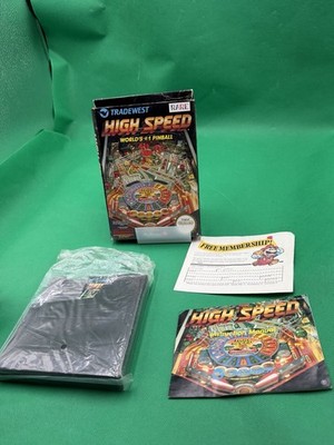 Nintendo NES Spiel High Speed CIB komplett in Box & seltenem Einsatz