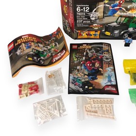 LEGO Marvel Spider Man Doc Ock Truck Heist 76015 Used Complete w/Manual and Box