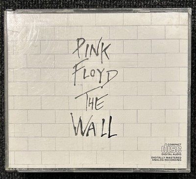 Vintage PINK FLOYD The Wall 2-disc CD Set Columbia C2K36183 w/ Lyric Book & Case
