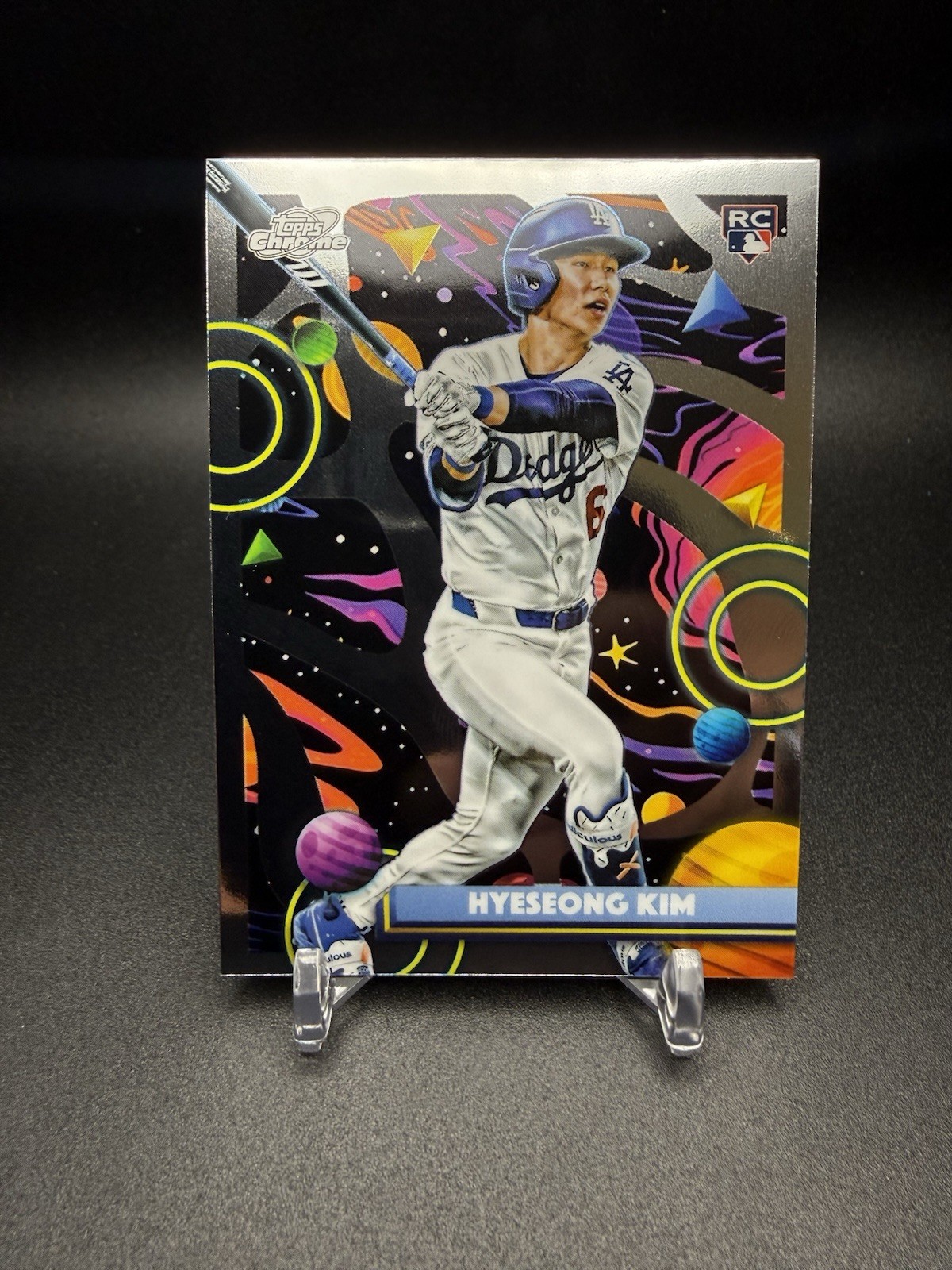 2025 Topps Cosmic Chrome Hyeseong Kim Rookie #181 Los Angeles Dodgers