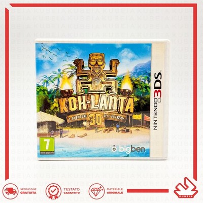 KOH LANTA 3D L AVVENTURA EXTREMA - ITALIAN ORIGINAL COMPLETE NINTENDO 2DS 3DS