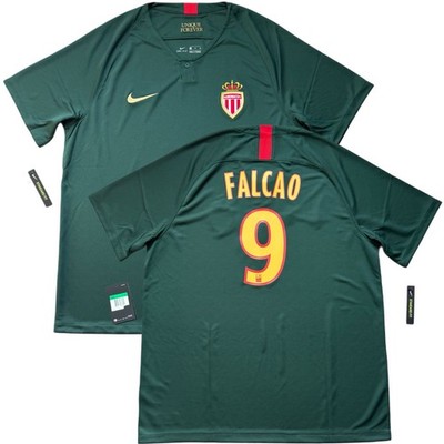 2018/19 Monaco Away Jersey #9 Radamel Falcao XL Nike Soccer Sponsorless kit