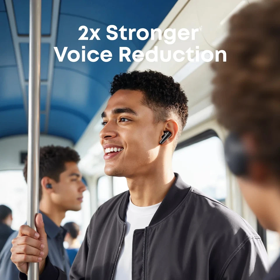 Soundcore Liberty 5 Adaptive Noise-Cancelling Earbuds 6Mic Ai Clear Calls - Image 3 of 4