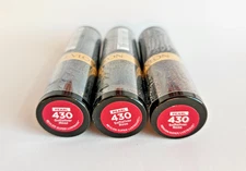 3 PACK Revlon Super Lustrous Lipstick 430 SOFTSILVER ROSE, Pearl Finish, Sealed