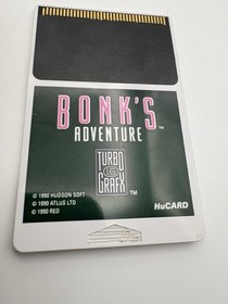 Bonk's Adventure Turbo Grafx-16 Variant - Cartridge Only - Tested!