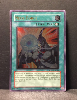 Neos Force | Ultimate Rare | STON | leicht bespielt | english | Yu-Gi-Oh