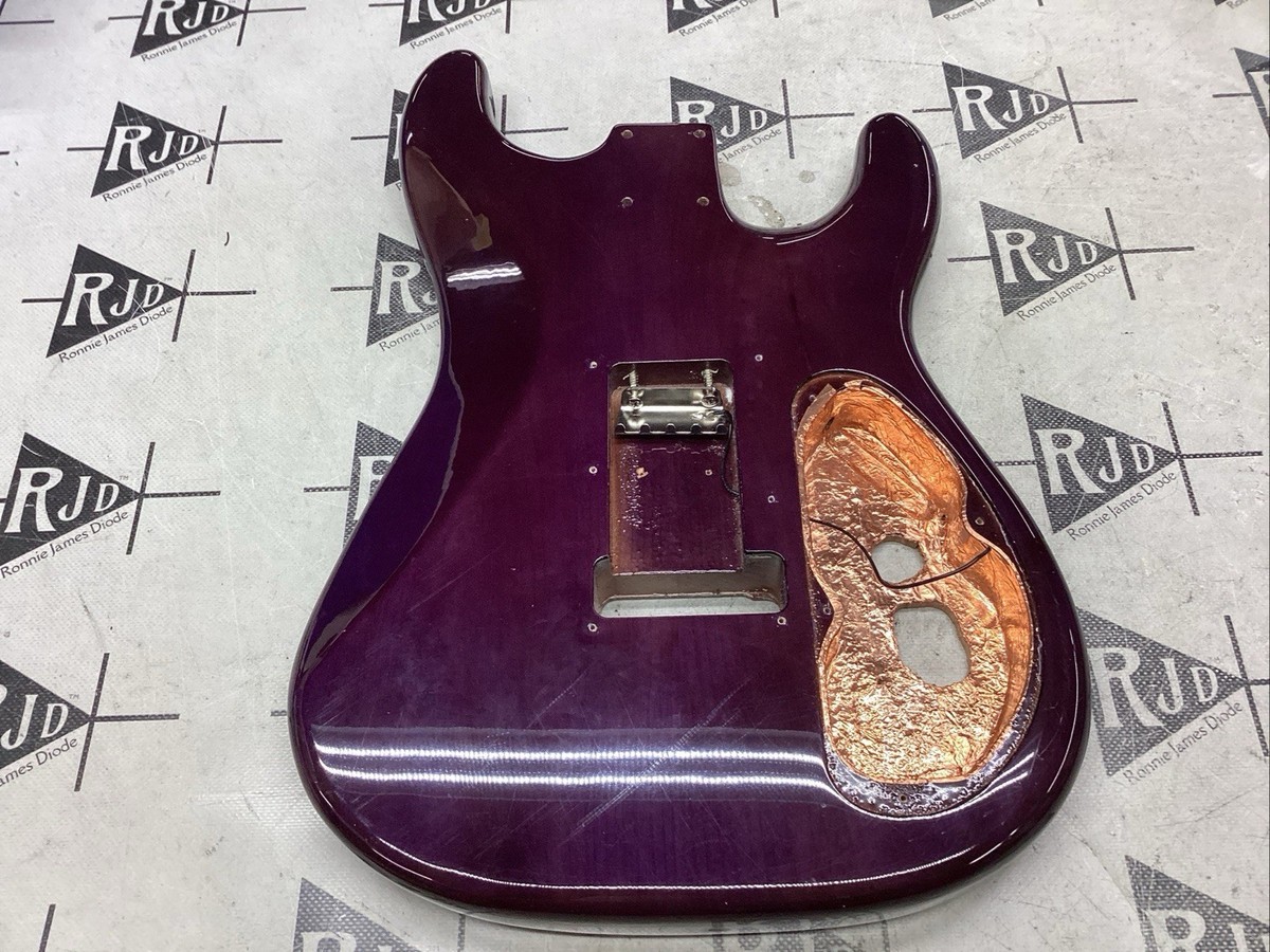 Warmoth Strat Style Electric Guitar Body Contour Heel Left Hand