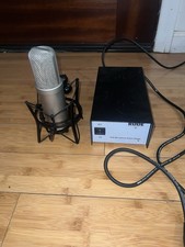NTK MICROPHONE POWER SUPPLY AND MICROPHONE 