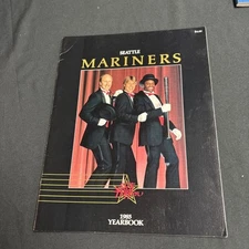 1985 Seattle Mariners Magazine Yearbook Mark Langston Alvin Davis Jim Beattie