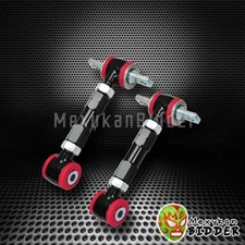 Real Solid Polyurethane Bushings Racing Rear Camber kit for 96-00 Civic EK Black