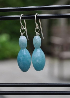     If I Could Wear the Sky Earrings  - Handmade in Brooklyn