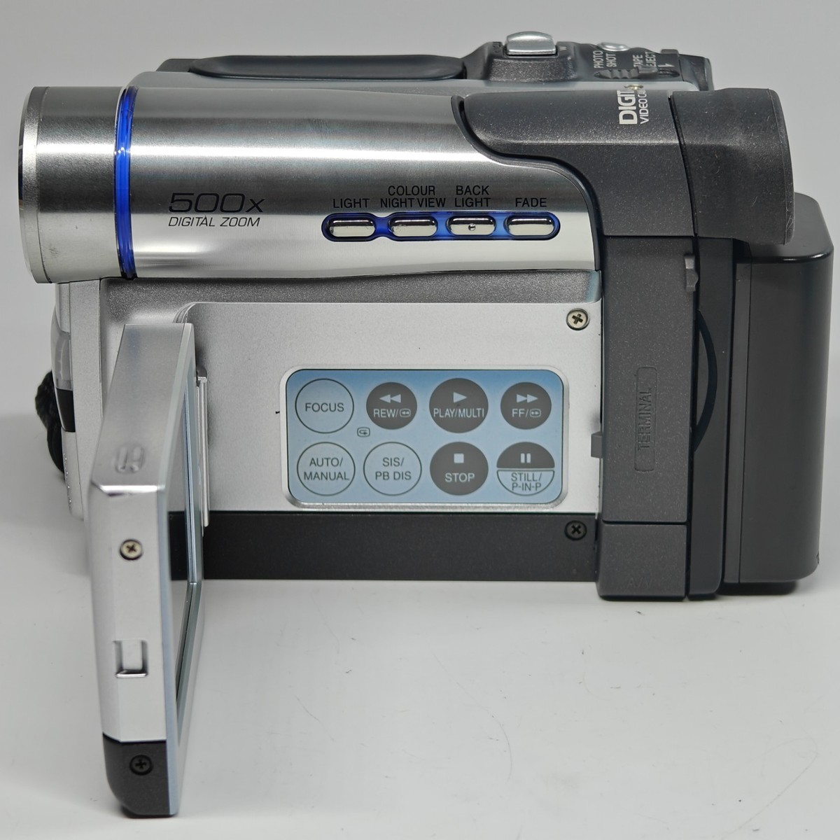 Panasonic NV-DS60 Camcorder Silver MiniDV 500x Digital Zoom LCD