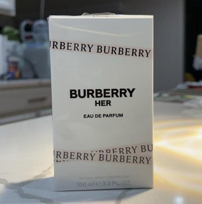 Burberry Her Eau de Parfum Spray, Regular Size 3.3 fl oz / 100 ml