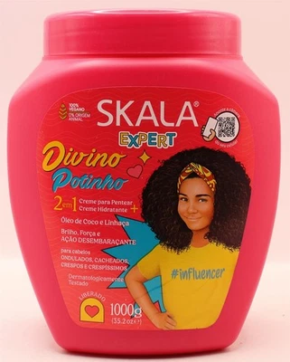 Skala Divino Potinho 2 In 1 Treatment Cream & Leave-In 1000g