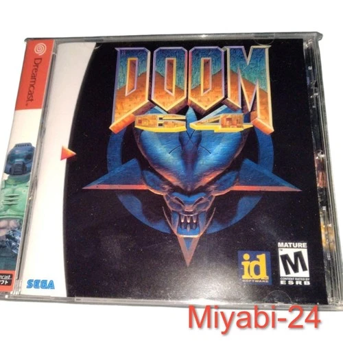 Sega Dreamcast Doom 64 Game, Includes Original Doom