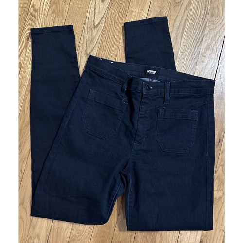 womens HUDSON dark denim HIGH WAIST QUINN super skinny jeans sz 29 NWT *A7 - Picture 3 of 6