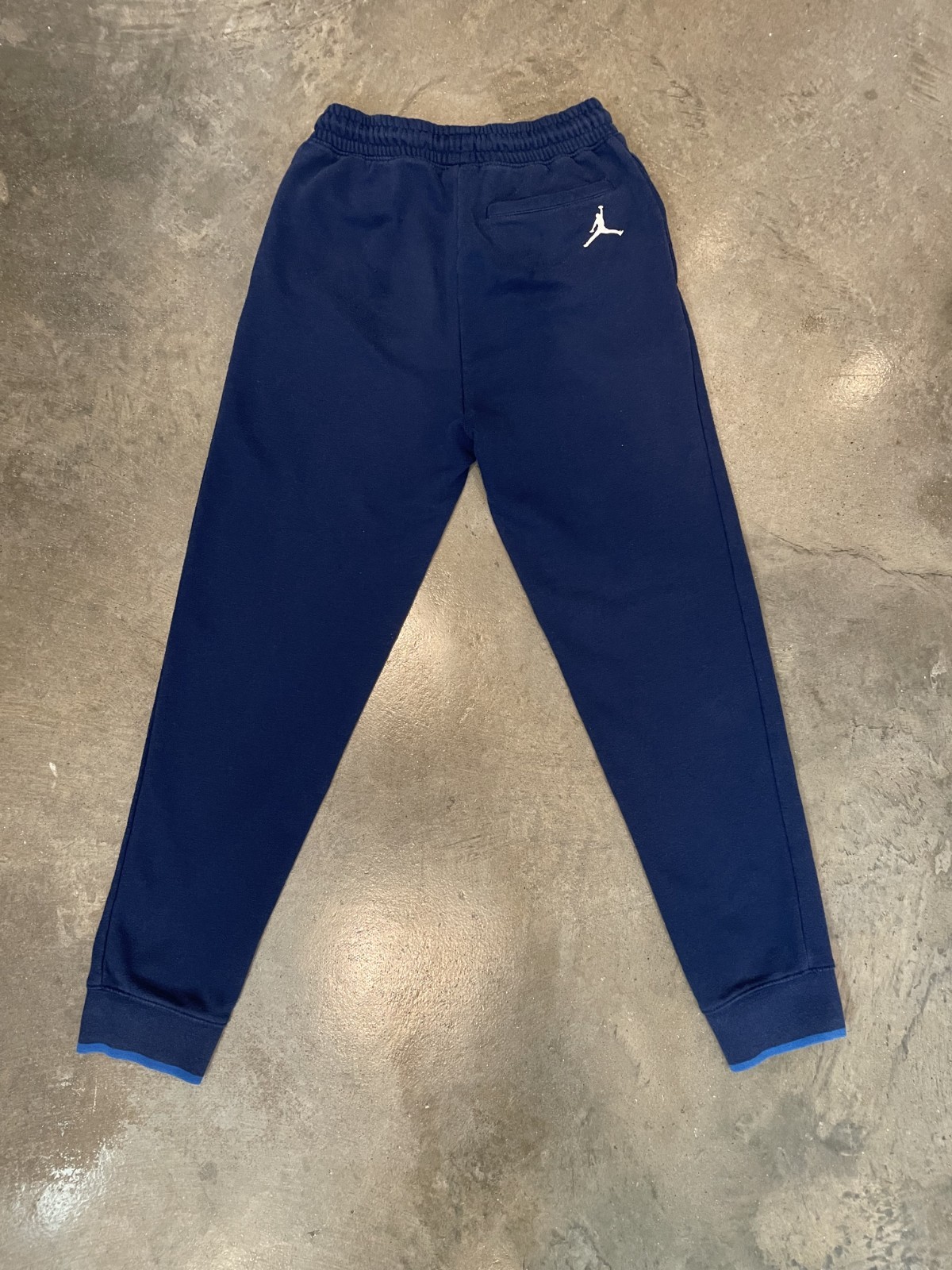Air Jordan Jumpman Joggers Youth XL Blue Fleece Nike Athletic Casual thumbnail 7