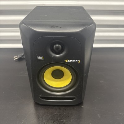 KRK Rokit 5 RP5G3-NA 5'' Wired Powered Studio Monitor Speaker, Black ''U3C''