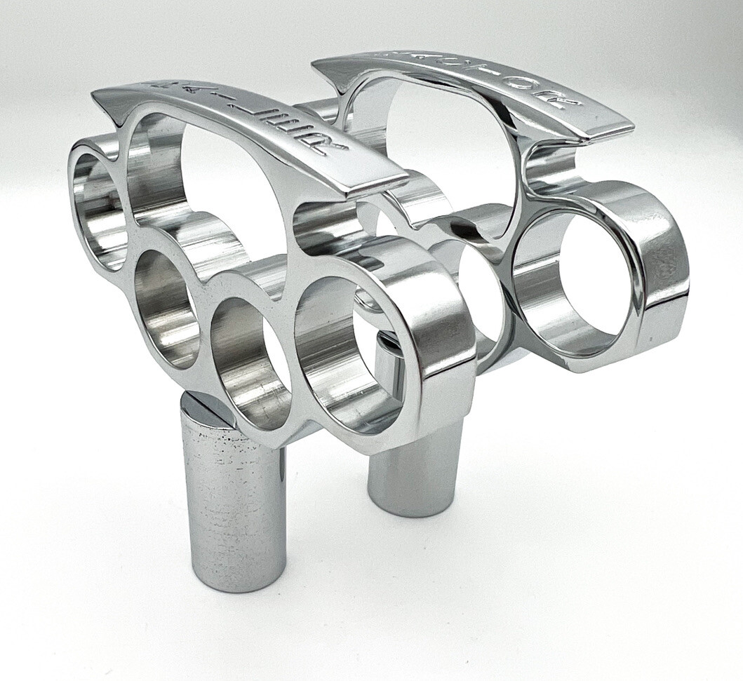 Chrome Handle Style Air Valve Knobs Tractor/Trailer Peterbilt