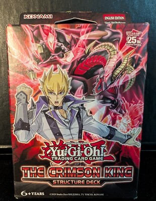 YuGiOh The Crimson King Structure Deck 1st Edition Sealed NEW | eBay