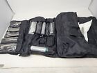 Lot of Laryngoscope Handles Blades & Other Accessories W/ Carry Case (Uv)
