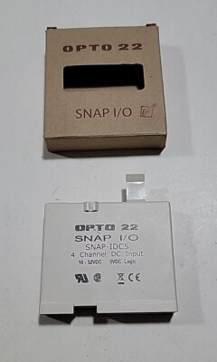 OPTO 22 SNAP I/O, SNAP-IDC5,  4-Channel DC Input, 10-32VDC, 5VDC Logic *NO PLUG*