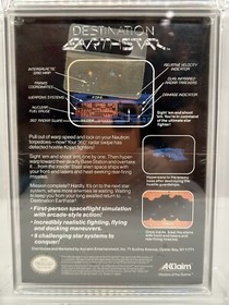 Destination Earthstar (Nintendo NES) Brand New, WATA Graded 9.2 A Seal