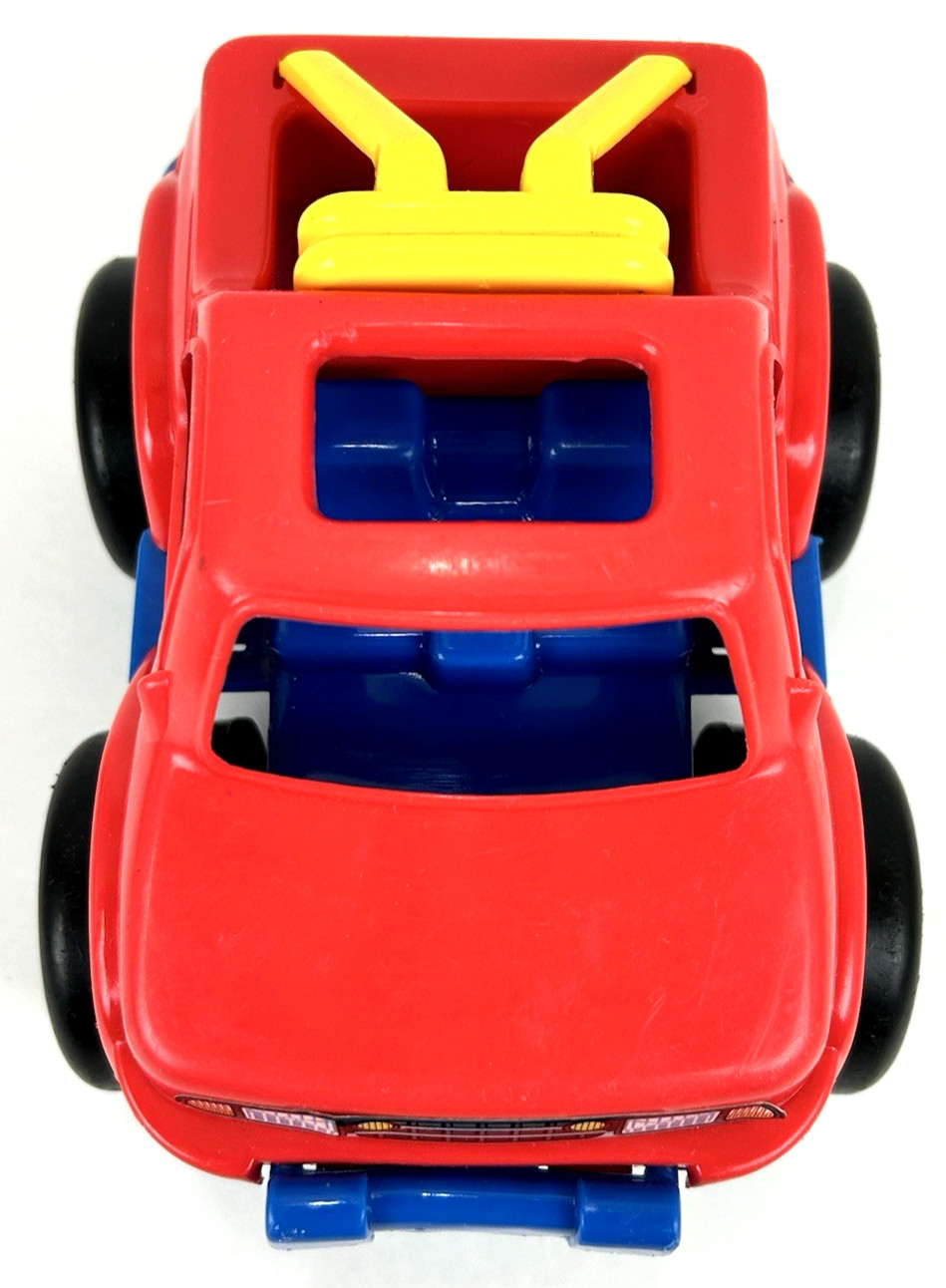 American Plastics Corp Lot of 2 Vehicles Vintage Collectible Car & Truck